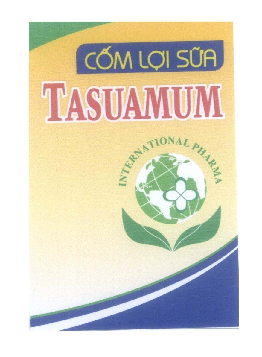 Nhãn hiệu TASUAMUM INTERNATIONAL PHARMA Cốm Lợi Sữa  của Công ty cổ phần đầu tư thương mại dược Quốc Tế, số đơn 4-2011-20420