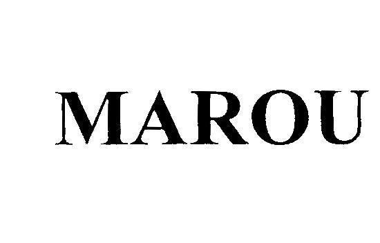 Nhãn hiệu MAROU  của MAROU INTERNATIONAL HOLDING LIMITED, số đơn 4-2011-21760