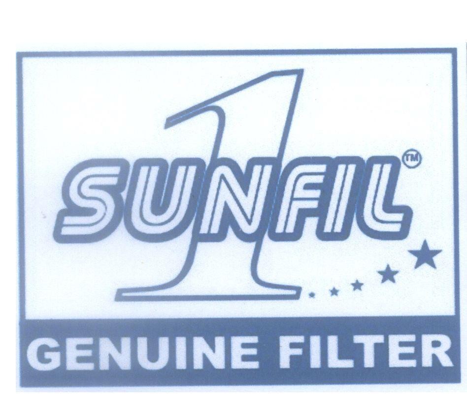 1 SUNFIL GENUNE FILTER 