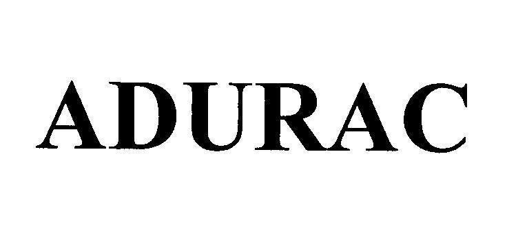Nhãn hiệu ADURAC  của Công ty cổ phần hóa - dược phẩm MEKOPHAR, số đơn 4-2012-00486