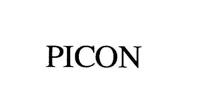 Nhãn hiệu PICON  của Diageo Brands B.V., số đơn 4-2012-01202