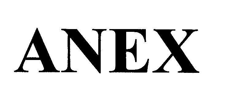 Nhãn hiệu ANEX  của Công ty TNHH thương mại và dịch vụ Phạm Gia Nguyễn, số đơn 4-2012-03168