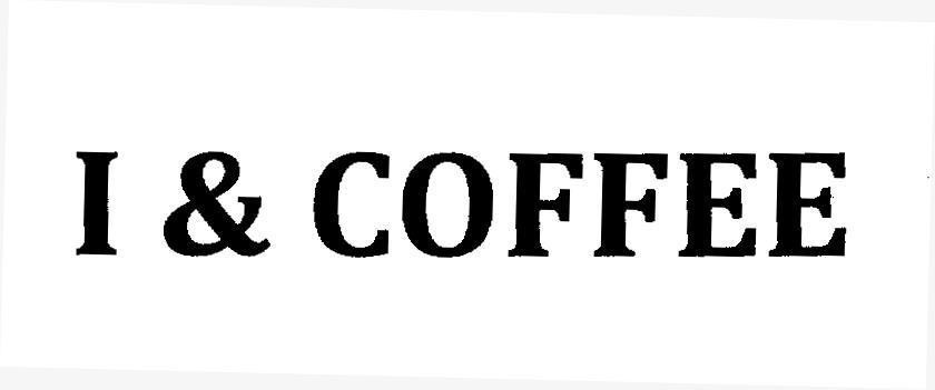 Trademark I & COFFEE  of Công ty cổ phần Vinacafé Biên Hòa, application No 4-2012-04899