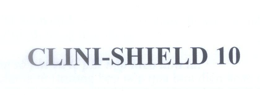 Nhãn hiệu CLINI-SHIELD 10  của UNILEVER N.V., số đơn 4-2012-05054