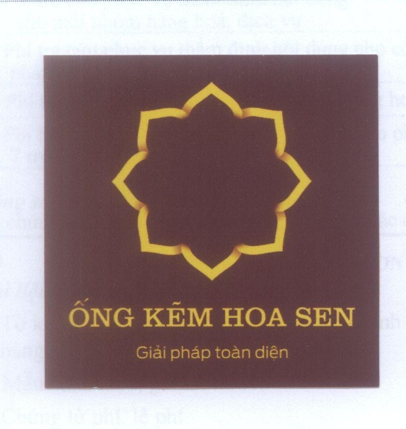 ống Kẽm HOA SEN Giải pháp toàn diện 