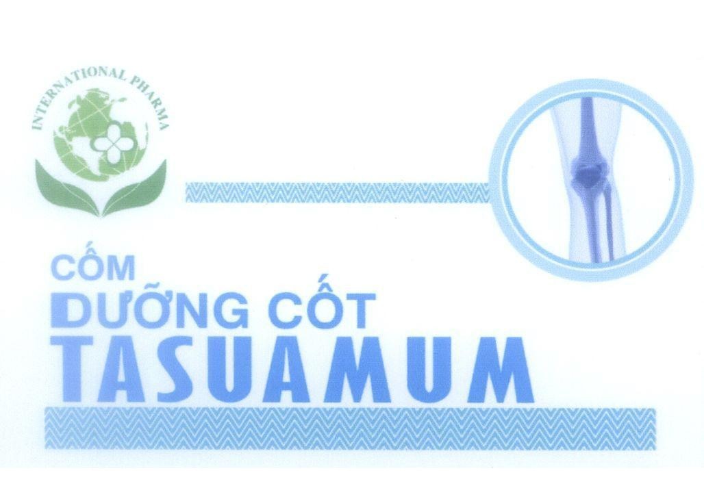 Nhãn hiệu Cốm Dưỡng Cốt TASUAMUM INTERNATIONAL PHARMA  của Công ty cổ phần Đầu tư Thương Mại Dược Quốc Tế, số đơn 4-2012-12250