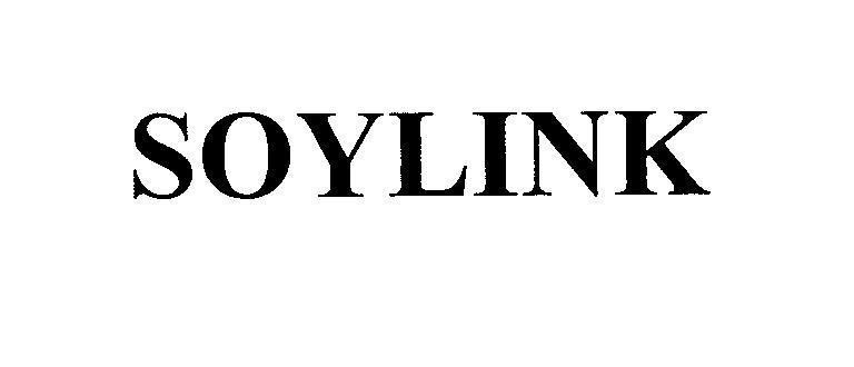 Nhãn hiệu SOYLINK  của Công ty cổ phần thực phẩm HOMEFOOD, số đơn 4-2012-14911