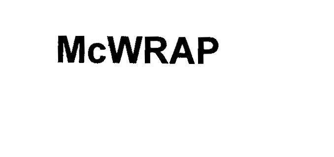 Nhãn hiệu McWRAP  của McDonald's Corporation, số đơn 4-2012-15029