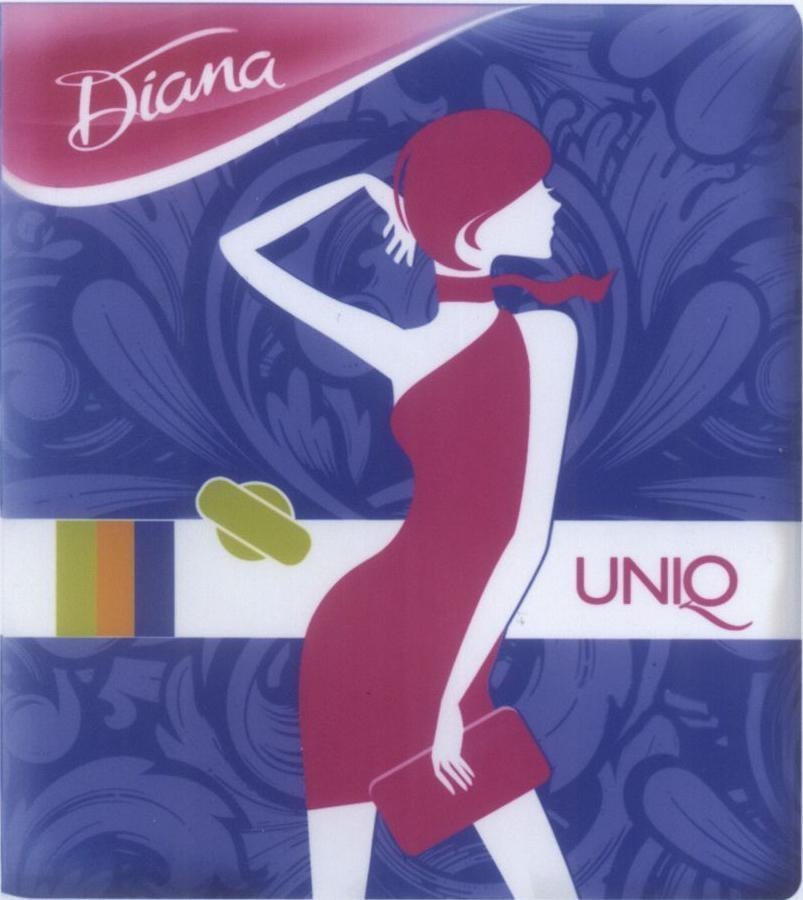 Nhãn hiệu UNIQ Diana  của Công ty cổ phần DIANA UNICHARM, số đơn 4-2012-16195