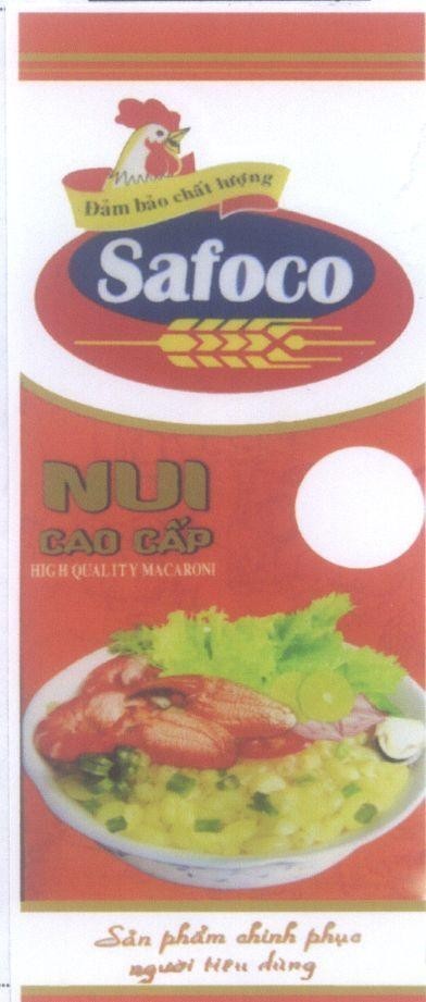Safoco Nui Cao Cấp HIGH QUALITY MACARONI Đảm bảo chất lượng Sản phẩm chinh phục người tiêu dùng 