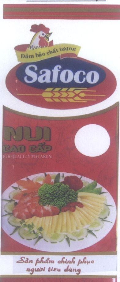 Safoco Nui Cao Cấp HIGH QUALITY MACARONI Đảm bảo chất lượng Sản phẩm chinh phục người tiêu dùng 