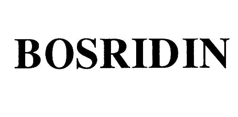 BOSRIDIN 