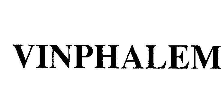 Nhãn hiệu VINPHALEM  của Công ty cổ phần dược phẩm Vĩnh Phúc, số đơn 4-2012-16993