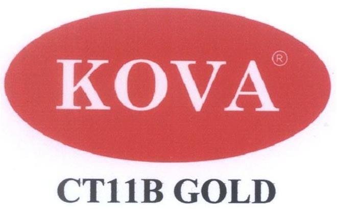 Nhãn hiệu KOVA CT11B GOLD  của Công ty TNHH sơn KOVA, số đơn 4-2012-27487