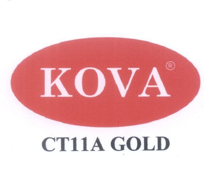 Nhãn hiệu KOVA CT11A GOLD  của Công ty TNHH sơn KOVA, số đơn 4-2012-27490