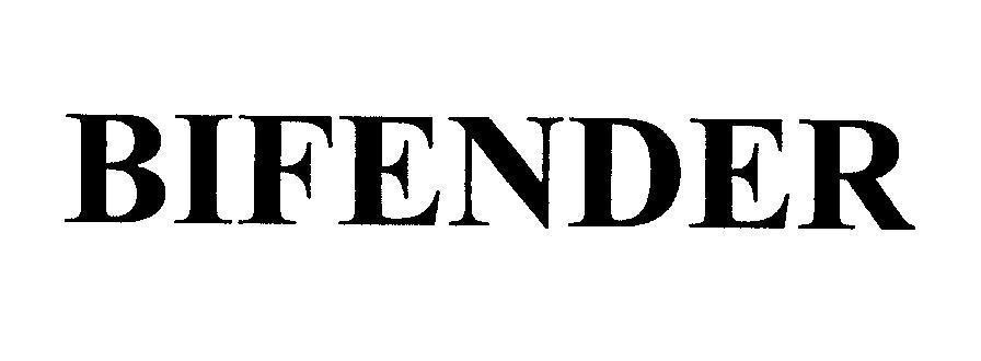 Nhãn hiệu BIFENDER  của Công ty TNHH dược phẩm U.N.I Việt Nam, số đơn 4-2012-27652