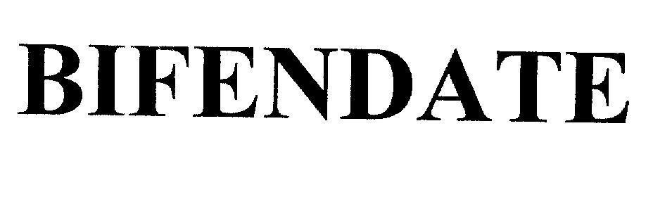 Nhãn hiệu BIFENDATE  của Công ty TNHH dược phẩm U.N.I Việt Nam, số đơn 4-2012-27653
