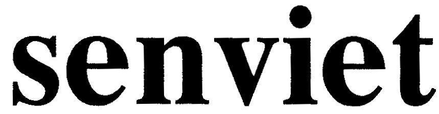 Nhãn hiệu Senviet  của Công ty cổ phần VI NA MIT, số đơn 4-2012-28755