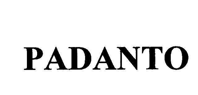 Nhãn hiệu PADANTO  của SUMITOMO CHEMICAL COMPANY, LIMITED, số đơn 4-2013-00606