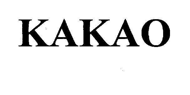 Nhãn hiệu KAKAO  của KAKAO CORP., số đơn 4-2013-02198