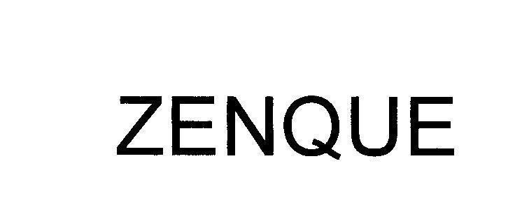 Trademark ZENQUE  of SANOFI, application No 4-2013-04069