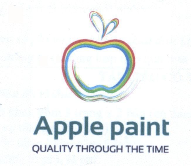 Apple paint QUALITY THROUGH THE TIME 