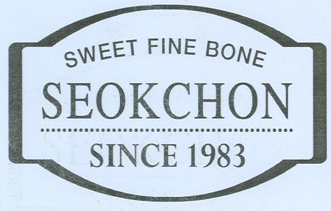 Nhãn hiệu SEOKCHON SINCE 1983 SWEET FINE BONE  của Công ty cổ phần Thái Dương Gia, số đơn 4-2013-06553