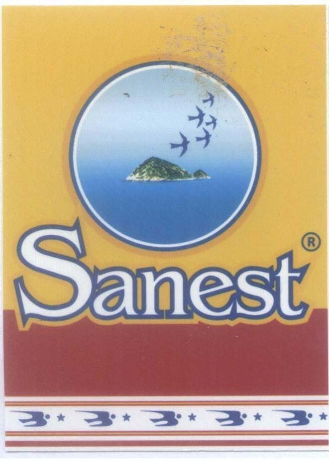Nhãn hiệu Sanest  của Công ty TNHH nhà nước một thành viên Yến Sào Khánh Hòa, số đơn 4-2013-08335