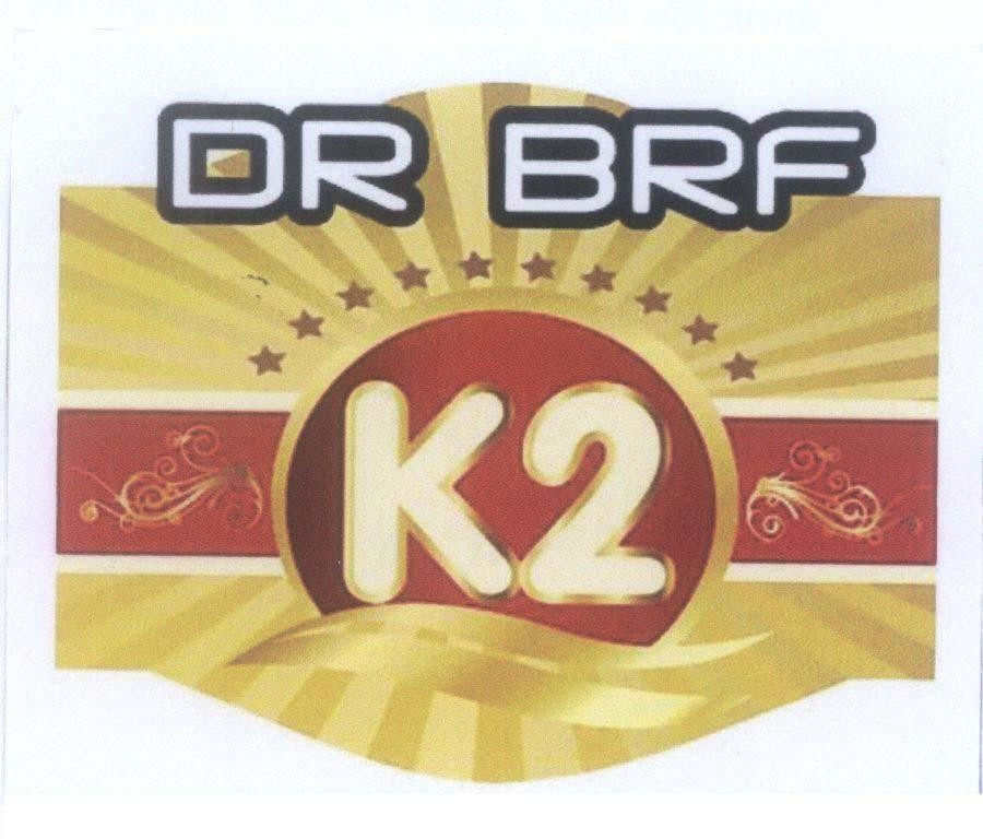 Nhãn hiệu DR BRF K2  của Công ty TNHH BZT USA, số đơn 4-2013-11836
