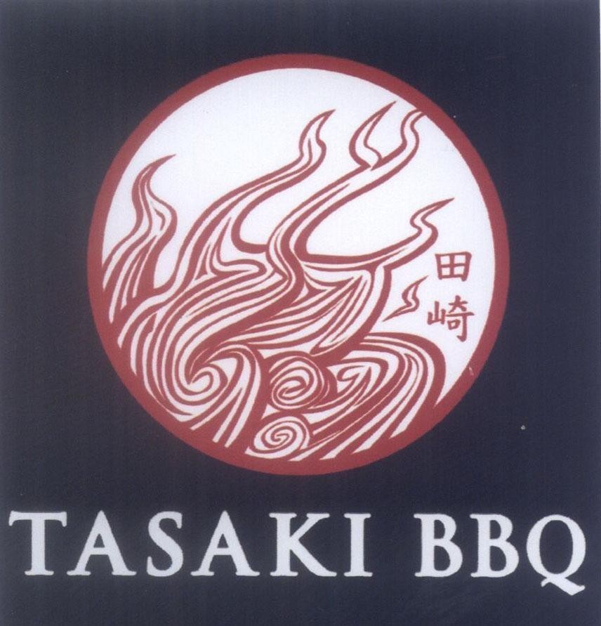 Nhãn hiệu TASAKI BBQ [ta saki]  của Công ty cổ phần ẩm thực Mặt Trời Vàng, số đơn 4-2013-13167