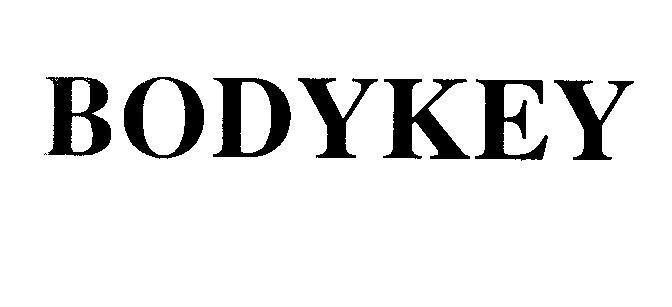 Nhãn hiệu BODYKEY  của Alticor Inc., số đơn 4-2013-14209