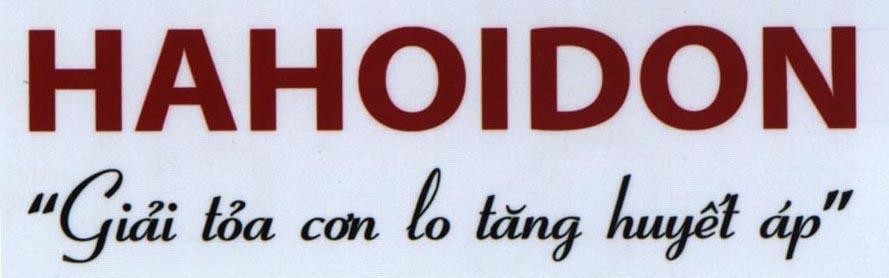 HAHOIDON "Giải tỏa cơn lo tăng huyết áp" 