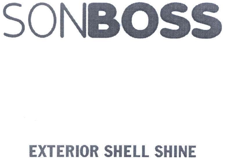Nhãn hiệu SONBOSS EXTERIOR SHELL SHINE  của Công ty 4 Oranges Co., Ltd, số đơn 4-2013-15461