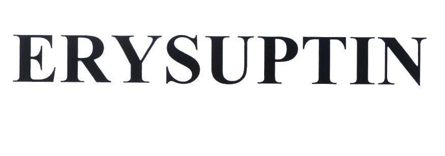 Trademark ERYSUPTIN  of Công ty cổ phần dược - trang thiết bị y tế Bình Định (BIDIPHAR), application No 4-2013-19165