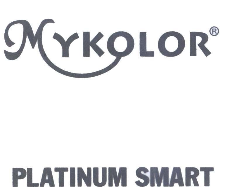 Nhãn hiệu MYKOLOR PLATINUM SMART  của Công ty 4 ORANGES CO., Ltd., số đơn 4-2013-20962