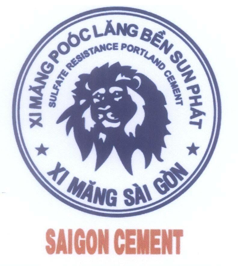 Trademark SAIGON CEMENT XI MĂNG POOC LĂNG BÊN SUN PHAT SULFATE RESISTANCE PORTLAND CEMENT  of Công ty cổ phần phát triển Sài Gòn, application No 4-2013-20987