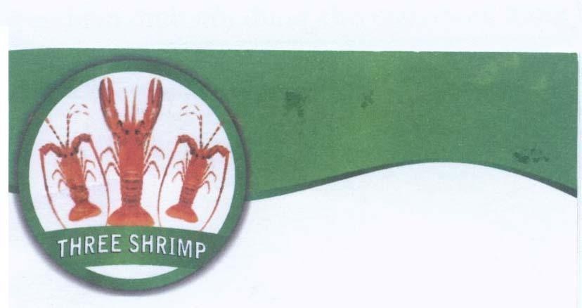 Nhãn hiệu THREE SHRIMP  của Công ty TNHH thương mại và đầu tư Việt Xanh, số đơn 4-2013-21967