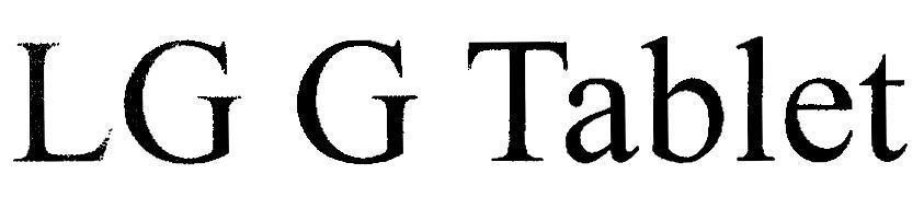 LG G Tablet 