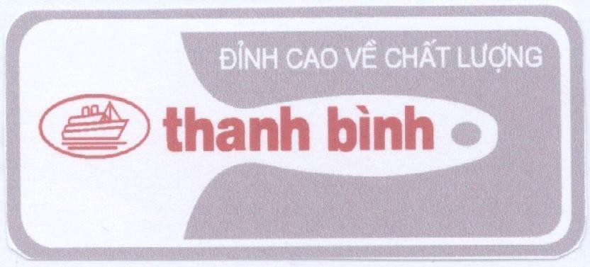 Nhãn hiệu Đỉnh Cao Về Chất Lượng thanh bình  của Doanh nghiệp tư nhân sản xuất cọ sơn Thanh Bình, số đơn 4-2013-23651