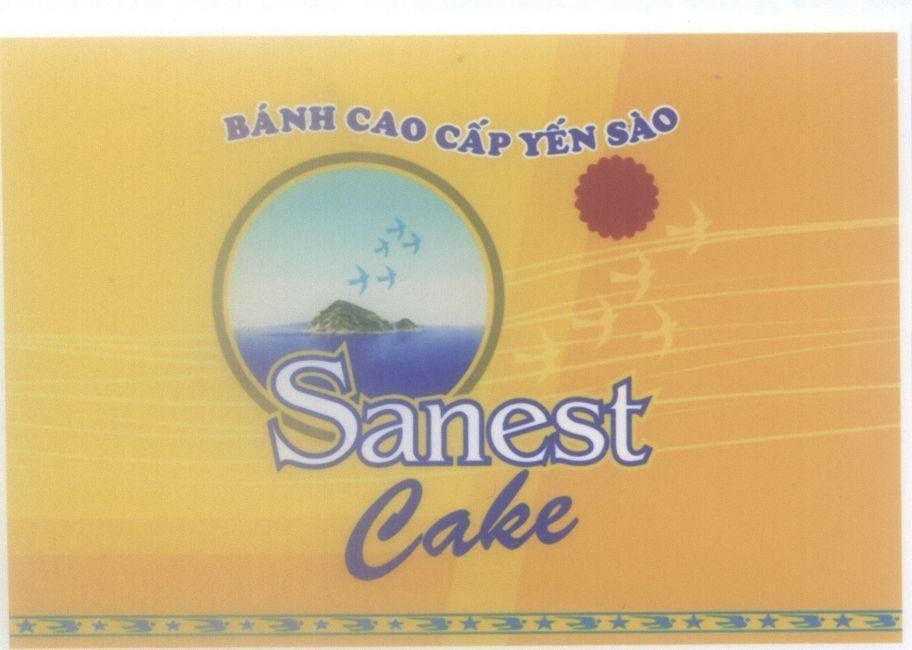 Nhãn hiệu Sanest Cake Bánh Cao Cấp Yến Sào  của Công ty TNHH nhà nước một thành viên yến sào Khánh Hòa, số đơn 4-2013-31043