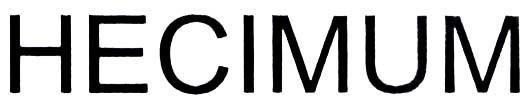 HECIMUM 