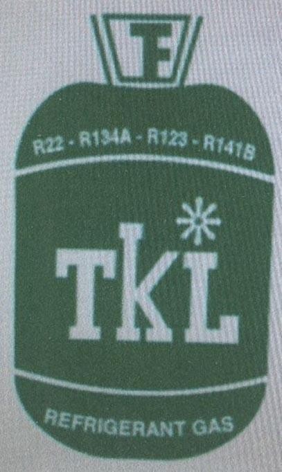 TKL R22 - R134A - R123 - R141B REFRIGERANT GAS 