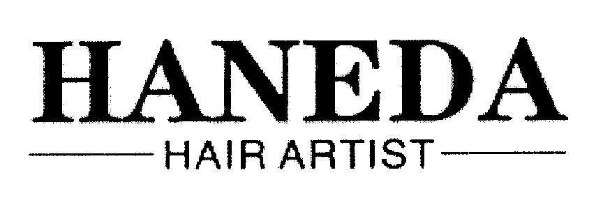 Nhãn hiệu HANEDA HAIR ARTIST  của ZHANG ZHENLIANG, số đơn 4-2014-06180
