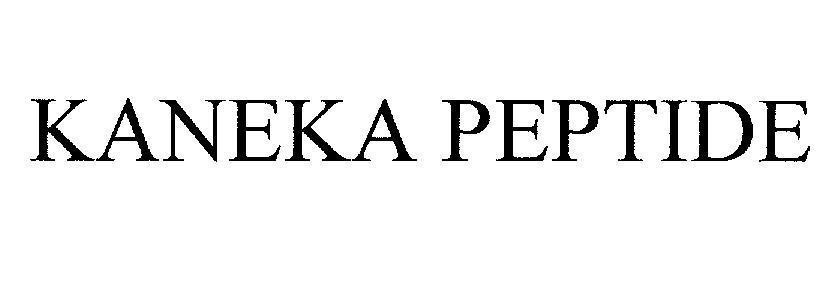 Nhãn hiệu KANEKA PEPTIDE  của Kaneka Corporation, số đơn 4-2014-06375