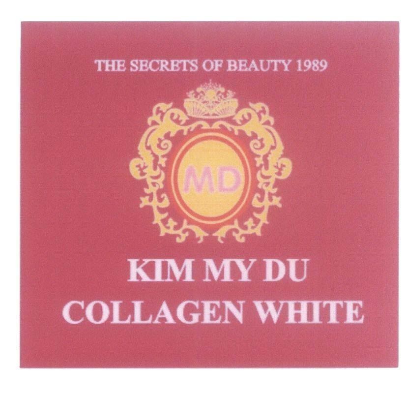 KIM MY DU COLLAGEN WHITE THE SECRETS OF BEAUTY 1989 MD 