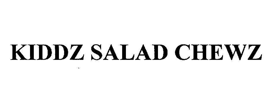 Mega Lifesciences Public Company Limited的KIDDZ SALAD CHEWZ 品牌, 申请号 4-2014-11240