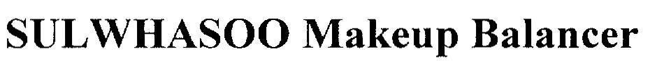 Amorepacific Corporation的SULWHASOO Makeup Balancer 品牌, 申请号 4-2014-13045