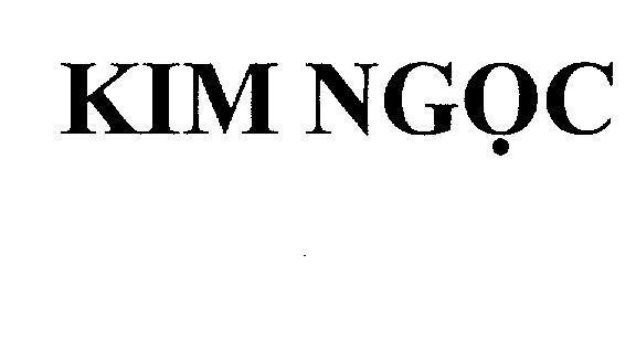 Nhãn hiệu Kim Ngọc  của Công ty TNHH Nam Phương V.N, số đơn 4-2014-13075