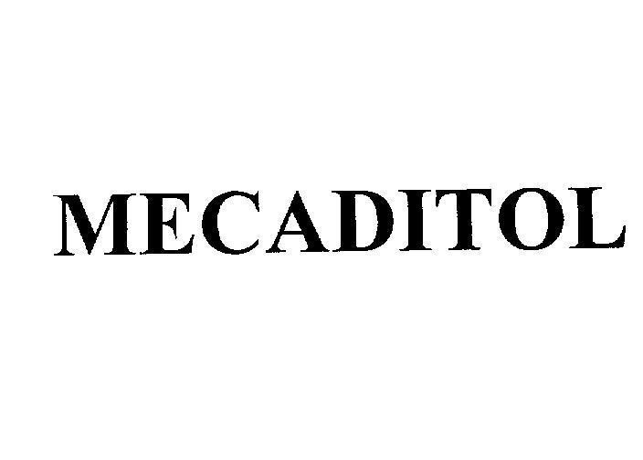 Nhãn hiệu MECADITOL  của Công ty cổ phần dược MEDIPHARCO, số đơn 4-2014-14816