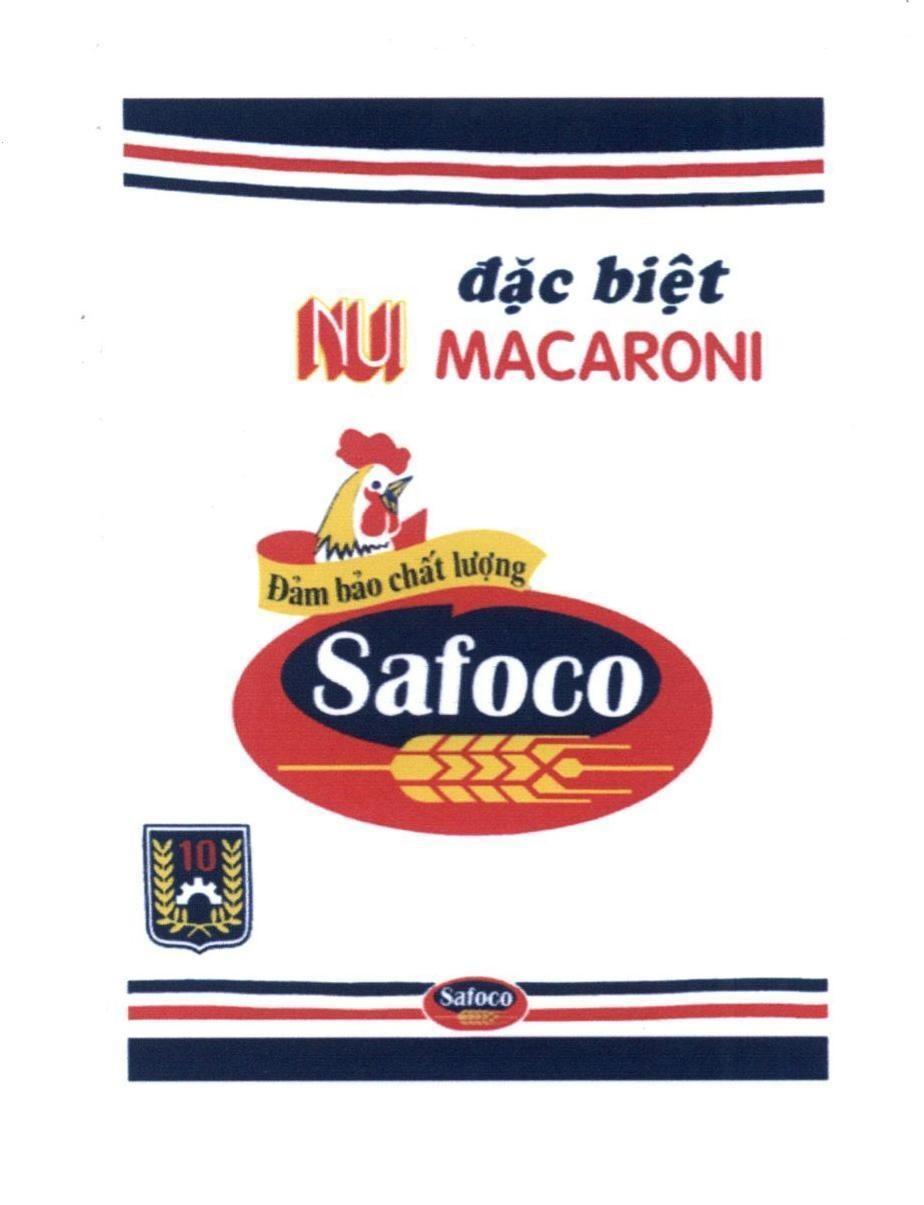 Safoco NUI đặc biệt MACARONI Đảm bảo chất lượng 10 Safoco 